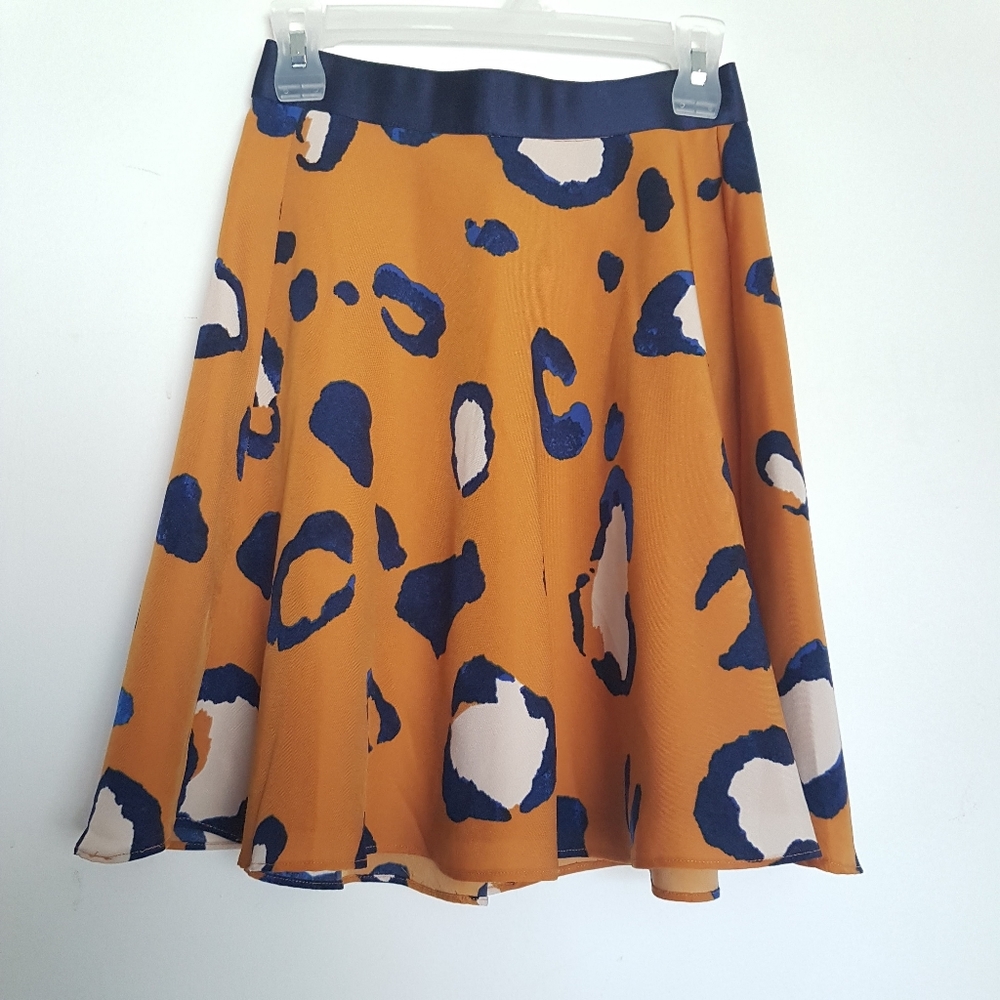 3.1 Phillip Lim for Target Orange and Blue Skirt
